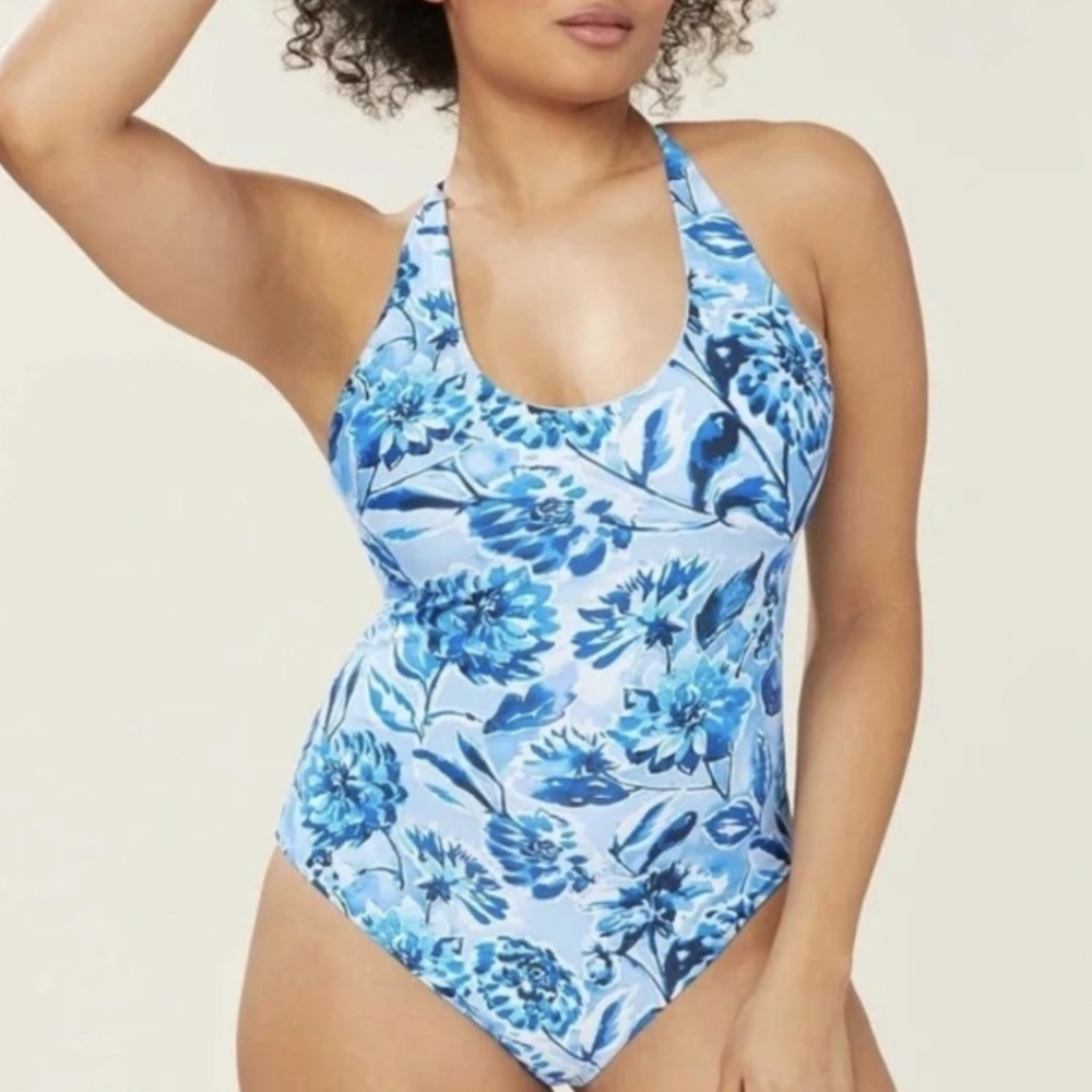 NWT Andie swimwear the baia one piece swimsuit